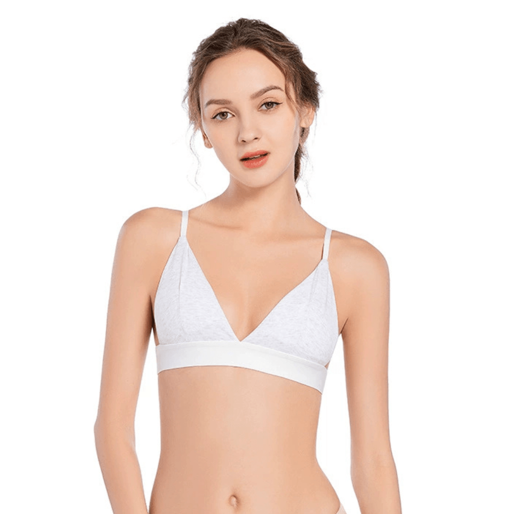 Magic Triangle Wireless Bralette | Adjustable Strappy Design & Light Support - Magic Bra