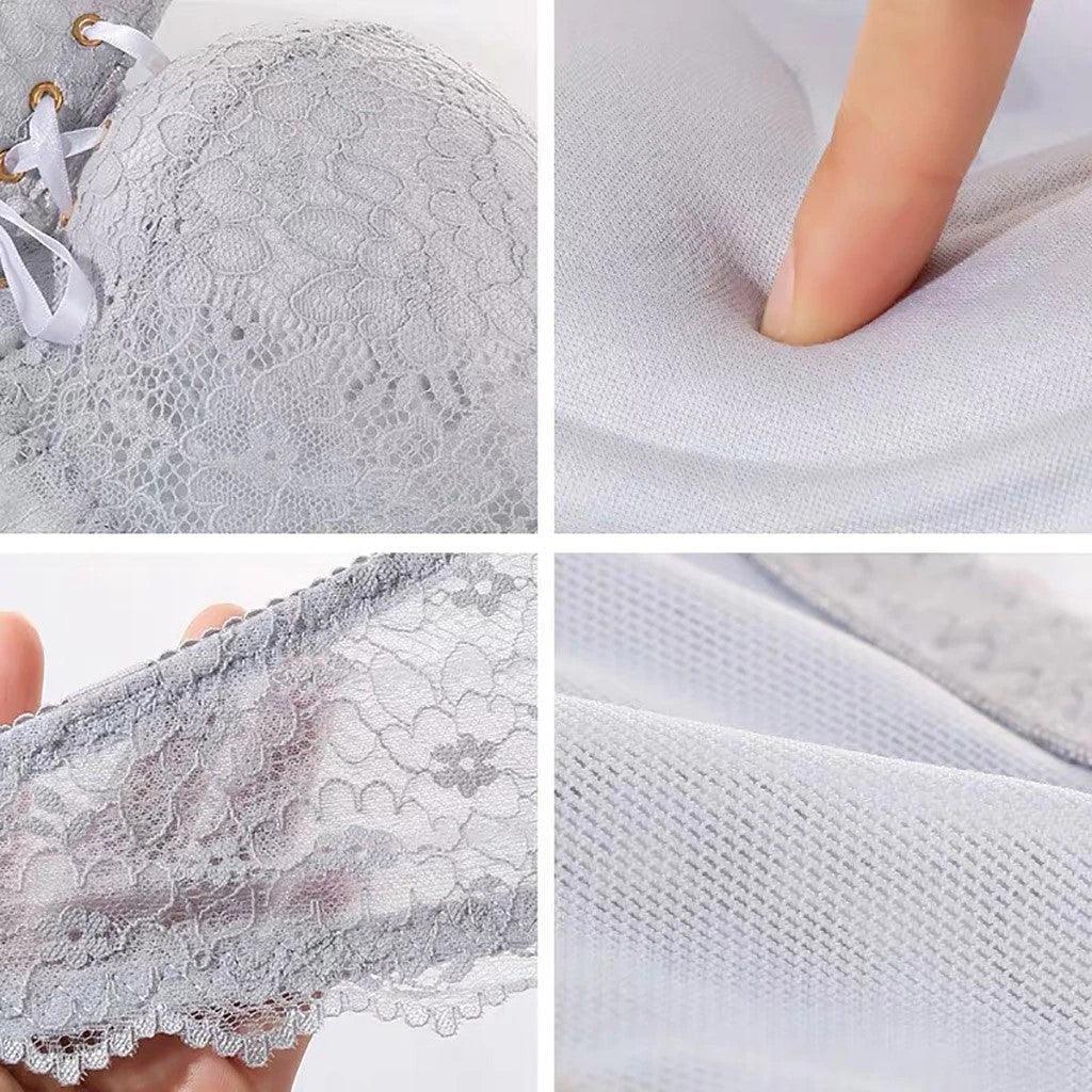 Magic Lace-up Detail Push-Up Bra - Magic Bra SG