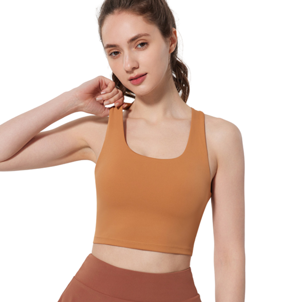 Magic Seamless Criss-Cross Back Sports Bra | Comfortable & Lightweight Support