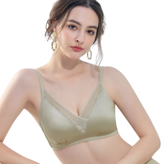 Magic Breathable Padded Lace Push-Up Bra