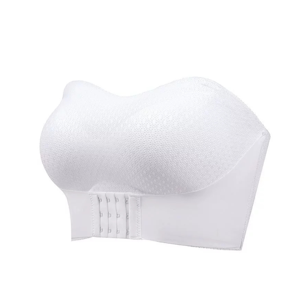 Magic Strapless Front Buckle Convertible Wireless Bra
