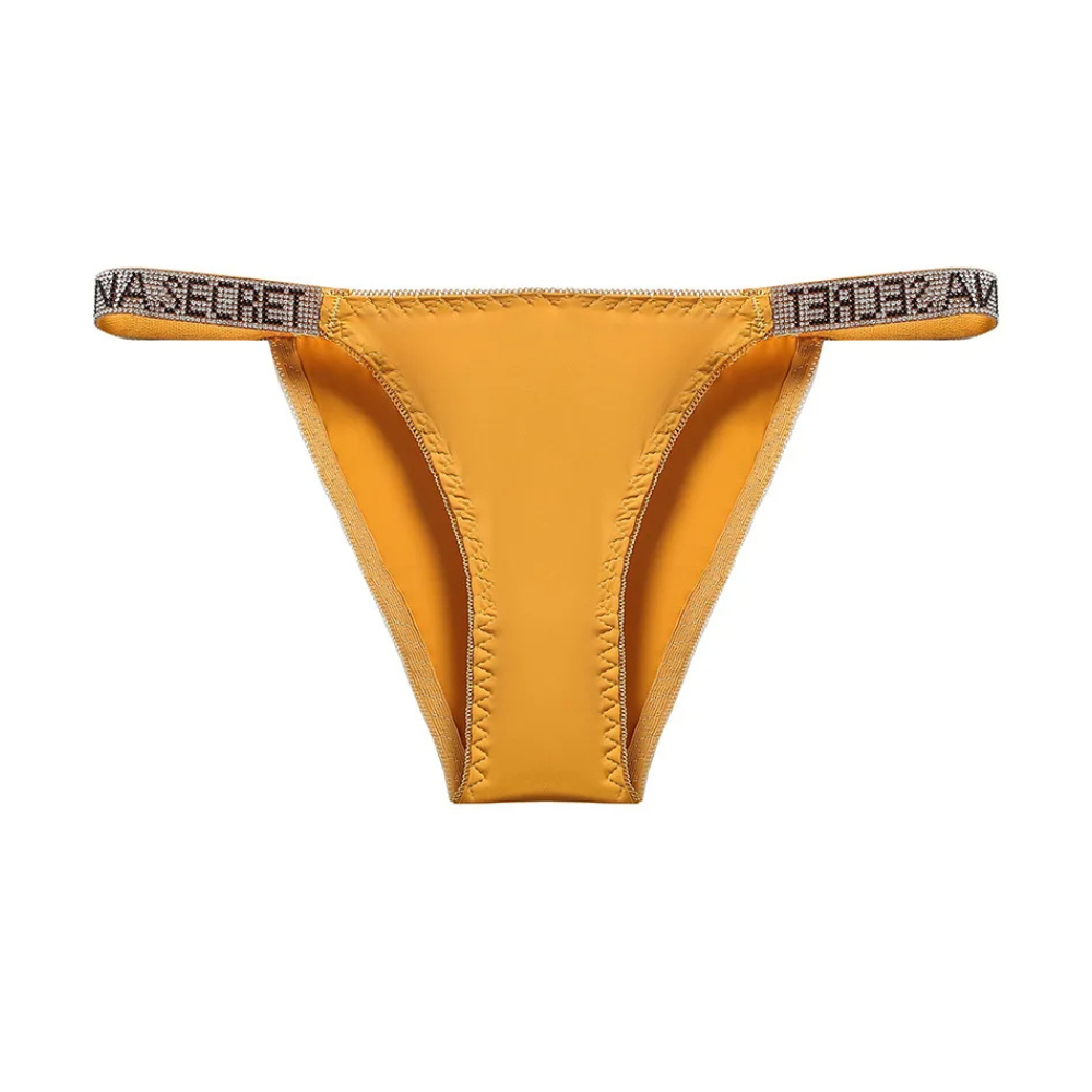 Magic Rhinestone Low-Waist Thong Underwear