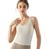Magic Built - In Bra Tank Top | Ribbed Racerback Padded Camisole - Magic Bra