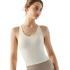 Magic Built - In Bra Tank Top | Ribbed Racerback Padded Camisole - Magic Bra