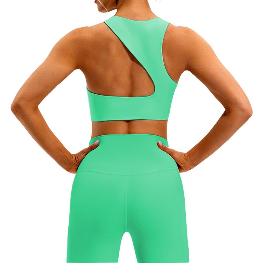 Magic Open Back High Neck Sports Bra | Longline Padded Support - Magic Bra