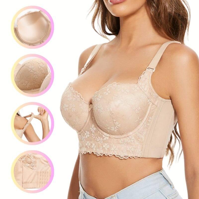 Cheap Wmoen Corset Top Push Up Bra Padded with Wired Sexy