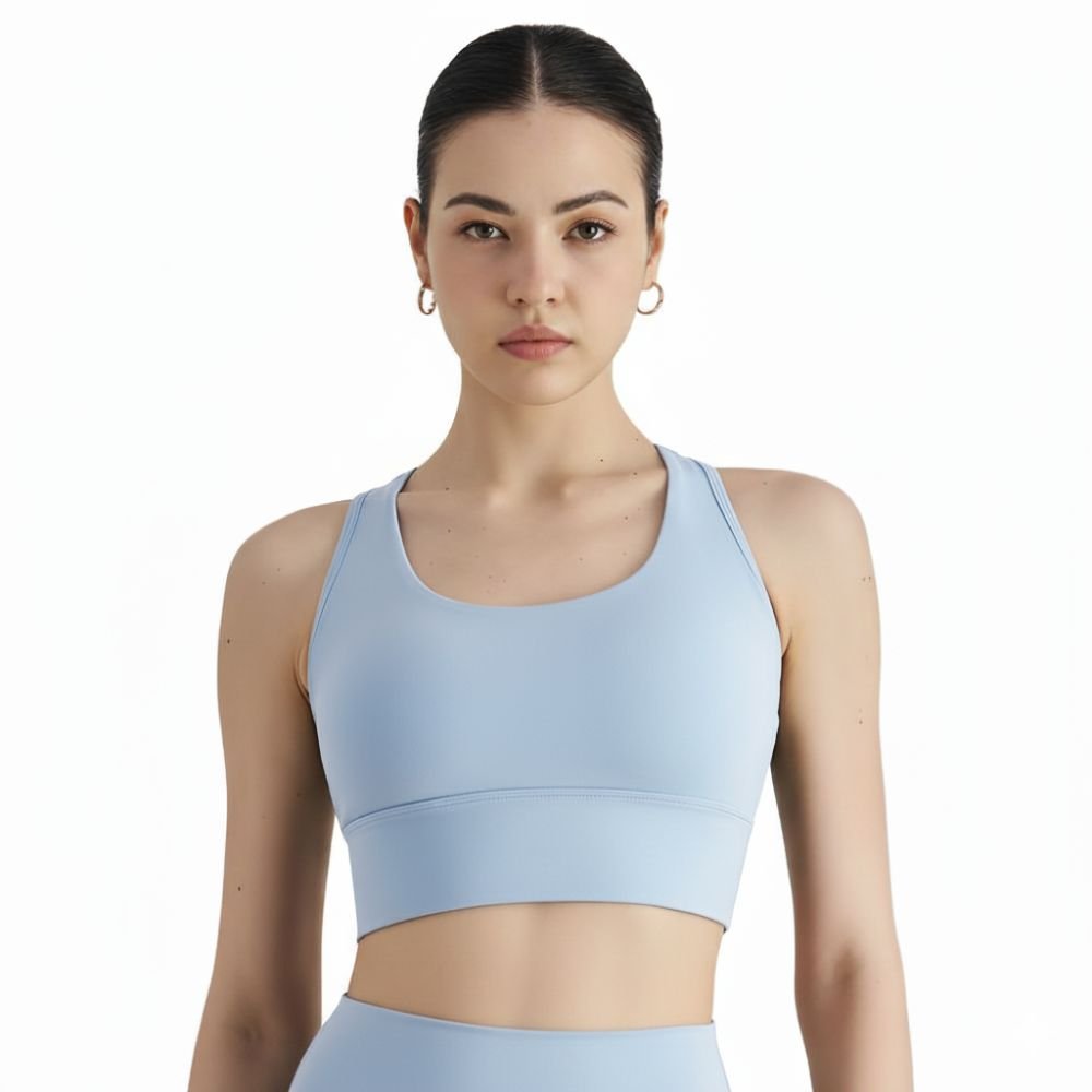 Magic Racerback Longline Sports Bra | Great Support Workout Top - Magic Bra