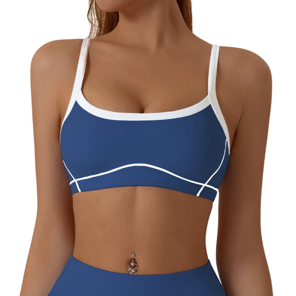 Magic Scoop Neck Padded Sports Bra | Breathable Removable Pads - Magic Bra