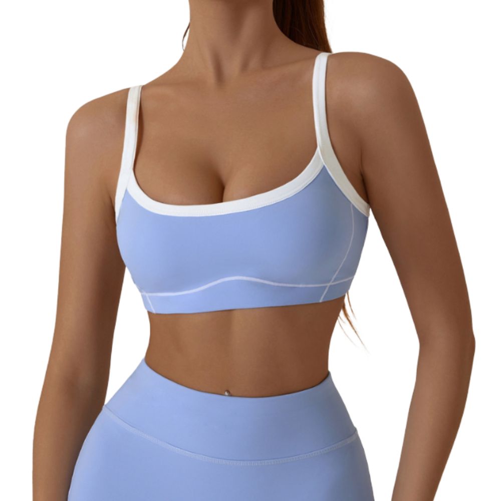 Magic Scoop Neck Padded Sports Bra | Breathable Removable Pads - Magic Bra