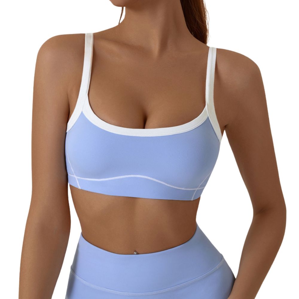 Magic Scoop Neck Padded Sports Bra | Breathable Removable Pads - Magic Bra