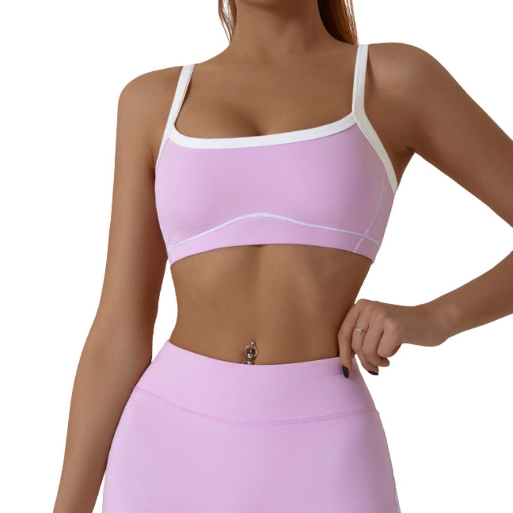 Magic Scoop Neck Padded Sports Bra | Breathable Removable Pads - Magic Bra