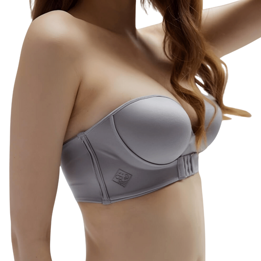 Magic Strapless Front Buckle Bra