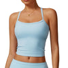 Magic Strappy Built - In Bra Tank Top with Removable Pads | Seamless Support Cami for Yoga & Everyday Wear - Magic Bra