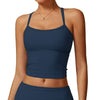 Magic Strappy Built - In Bra Tank Top with Removable Pads | Seamless Support Cami for Yoga & Everyday Wear - Magic Bra